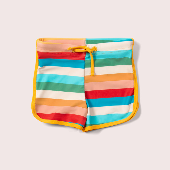 Rainbow UPF 50+ Recycled Swim Shorts