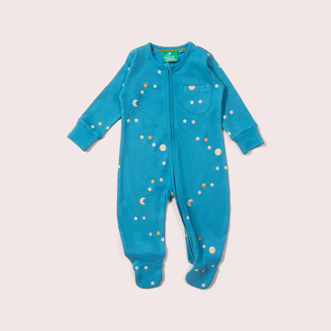 Dawn Organic Zip Babygrow