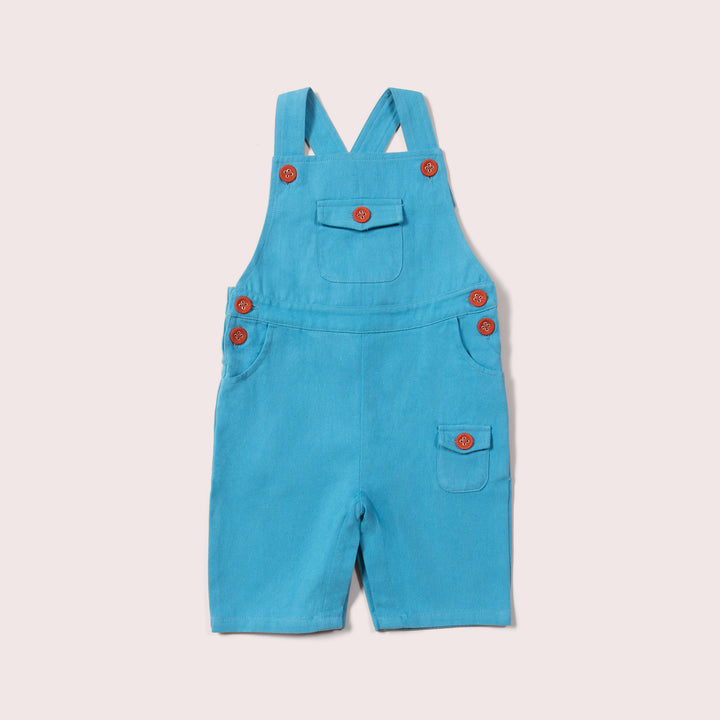 Blue Moon Pocket Dungaree Shorts