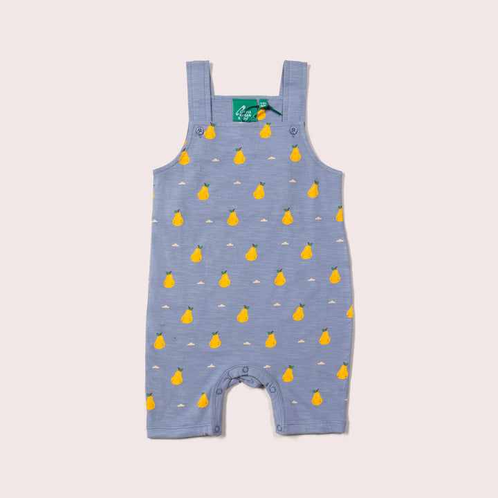 Sunshine Pear Storytime Dungaree Shorts