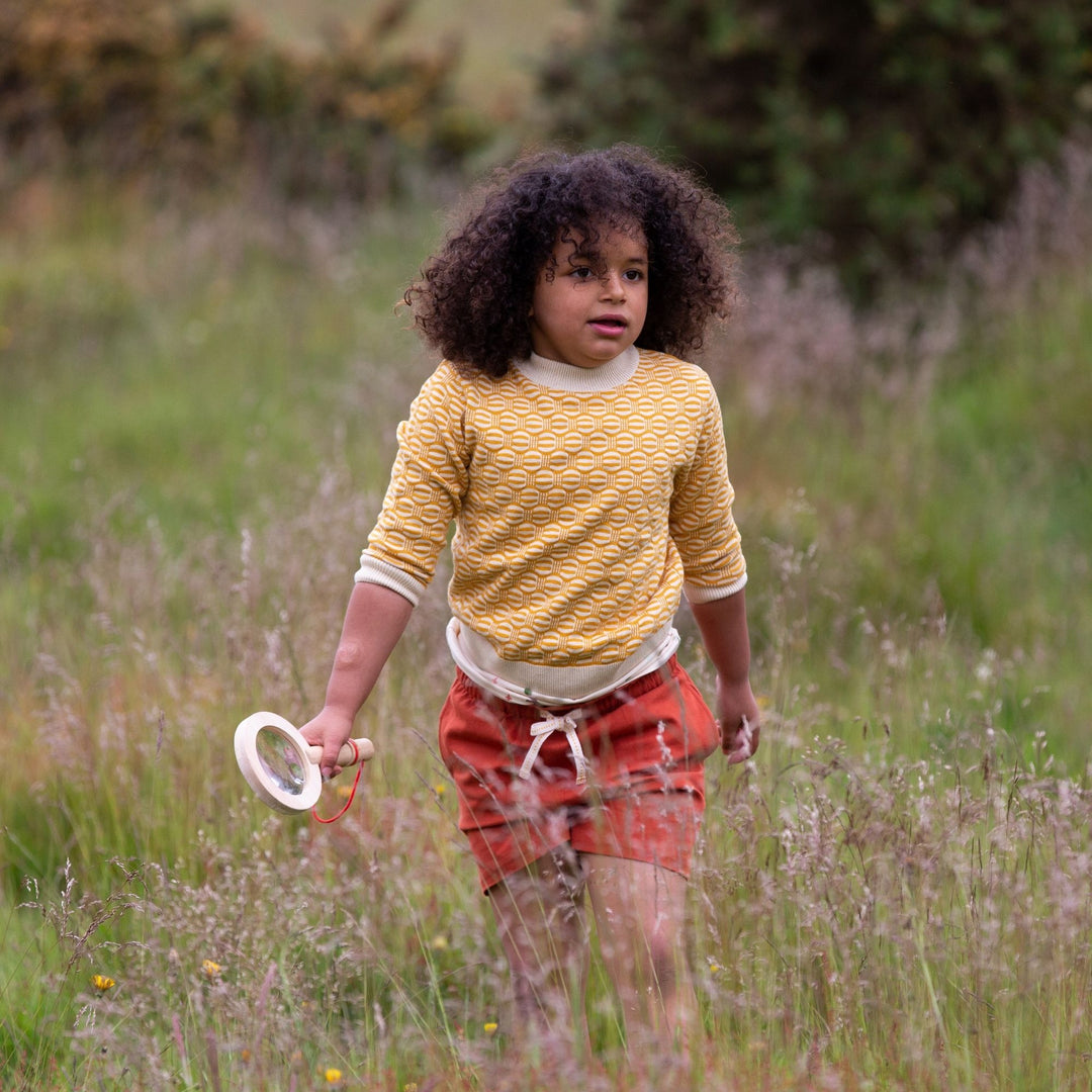 From One To Another Ripple Knitted Jumper