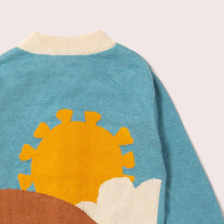 From One To Another Sunshine Design Knitted Cardigan