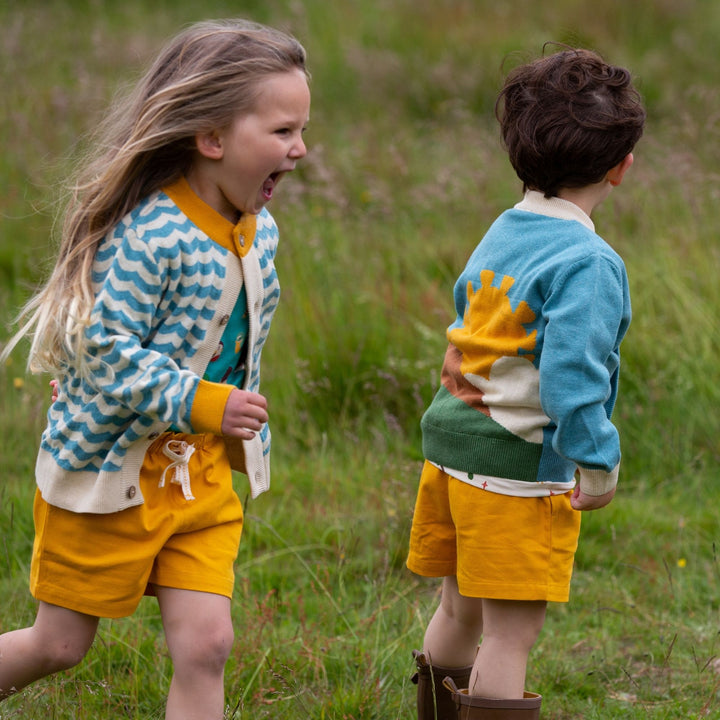 From One To Another Sunshine Design Knitted Cardigan