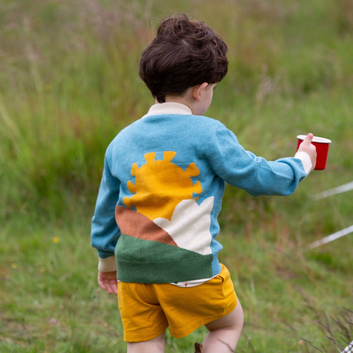 From One To Another Sunshine Design Knitted Cardigan