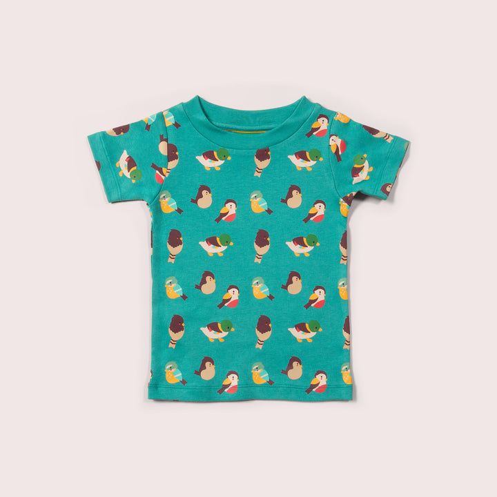 Garden Birds Short Sleeve T-Shirt