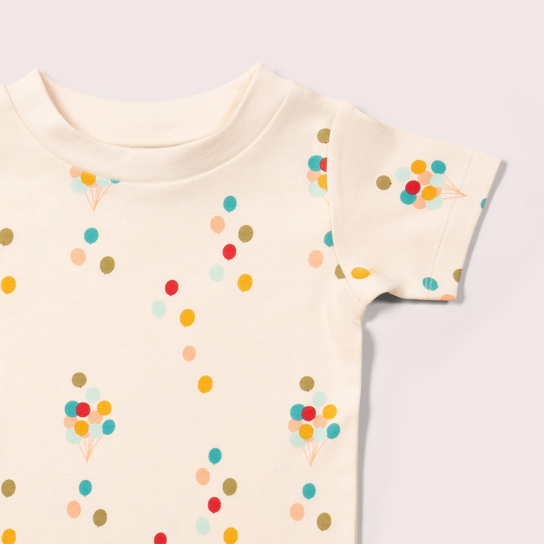 Rainbow Balloons Short Sleeve T-Shirt