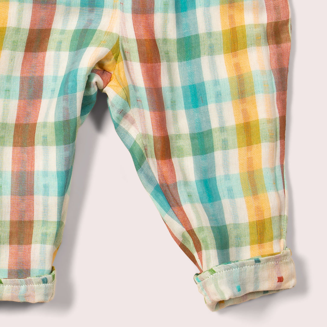 Rainbow Double Cloth Reversible Pull On Trousers