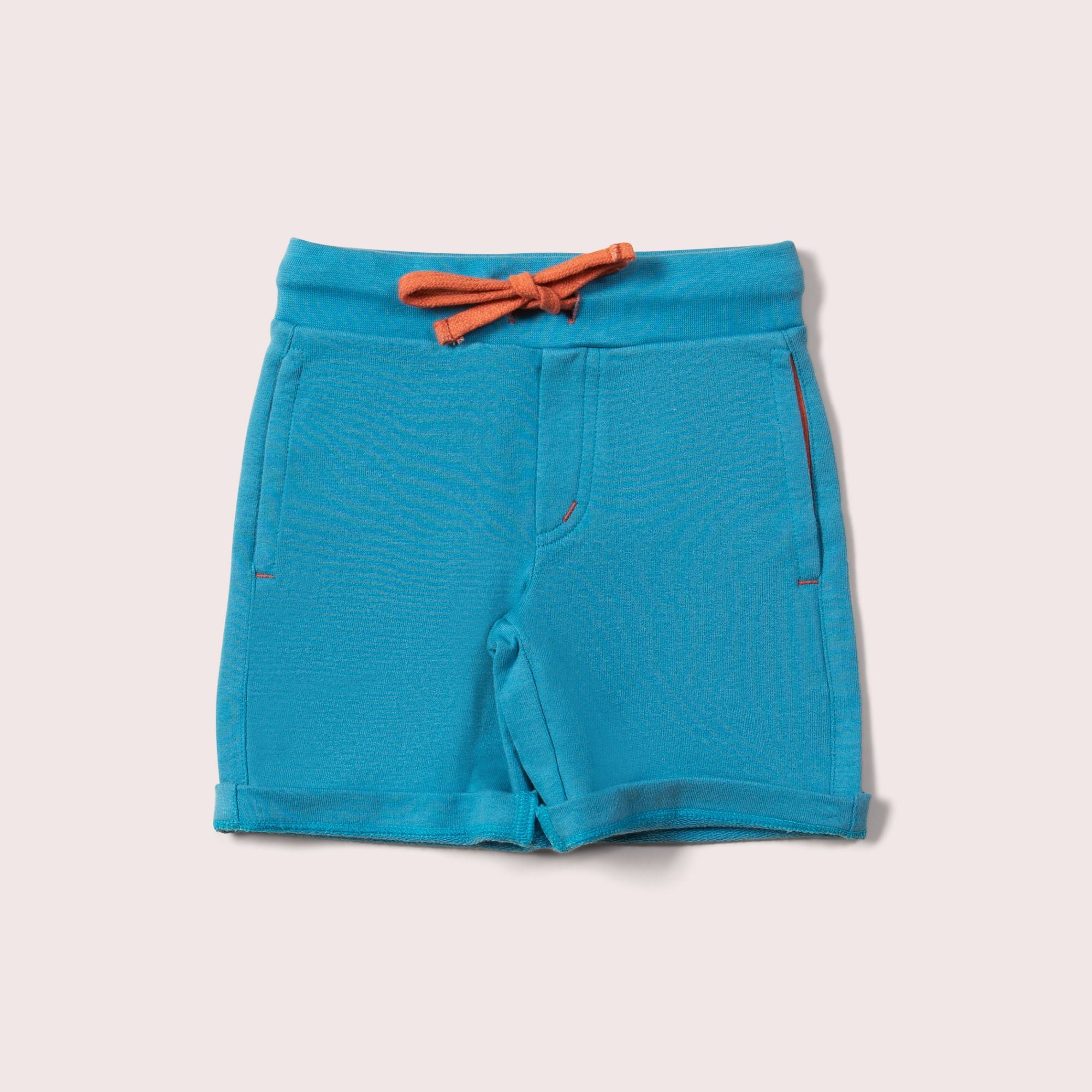 Blue Marl Comfy Jogger Shorts