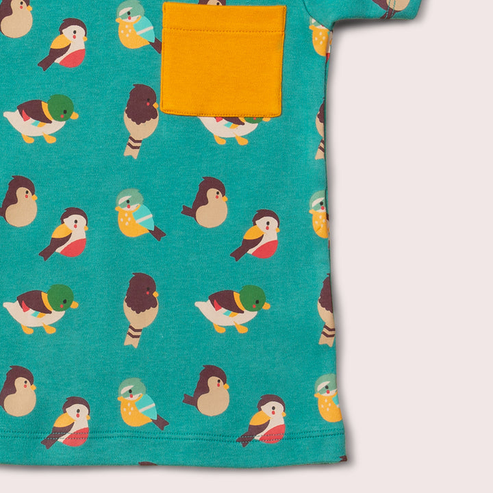 Garden Birds Organic T-Shirt & Jogger Playset