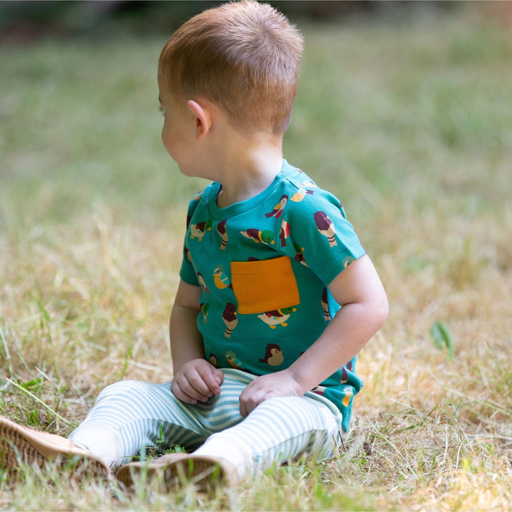 Garden Birds Organic T-Shirt & Jogger Playset