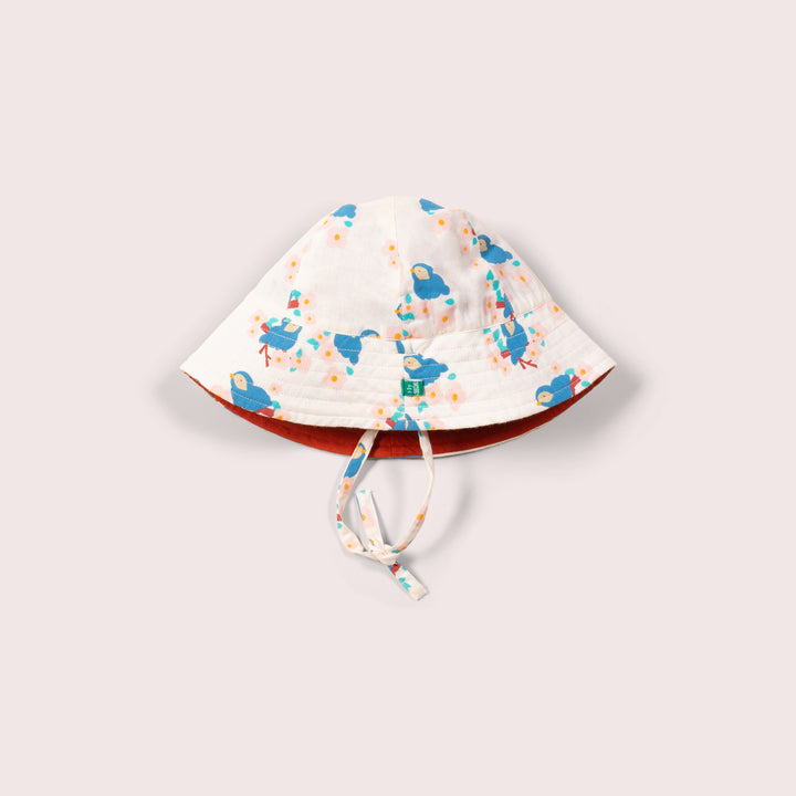 Bluebirds Reversible Sunhat