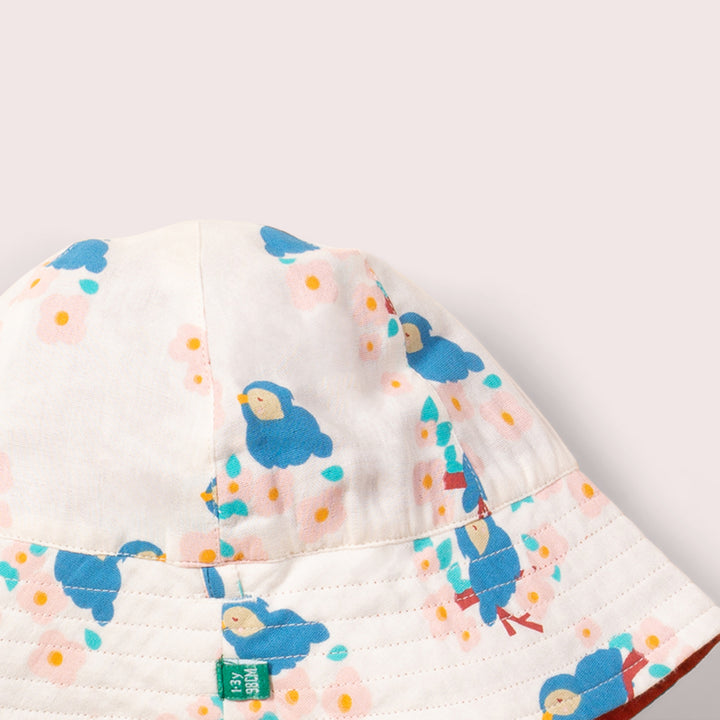 Bluebirds Reversible Sunhat