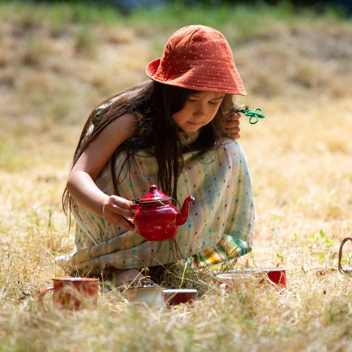 Olive Cherries Reversible Sunhat