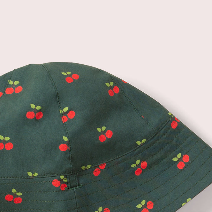 Olive Cherries Reversible Sunhat