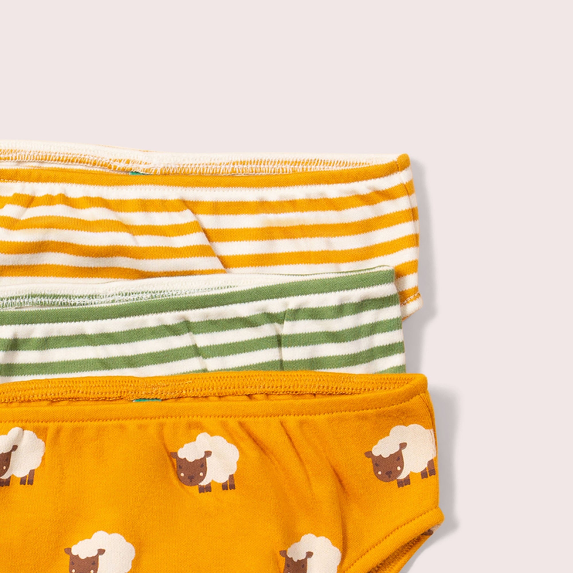 Counting Sheep Organic Underwear Set - 3 Pack