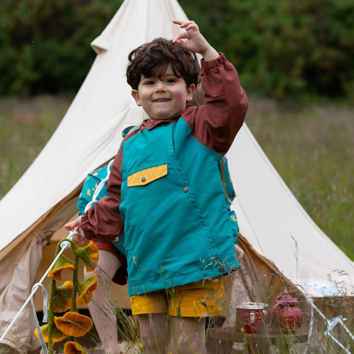 Teal Recycled Waterproof Anorak