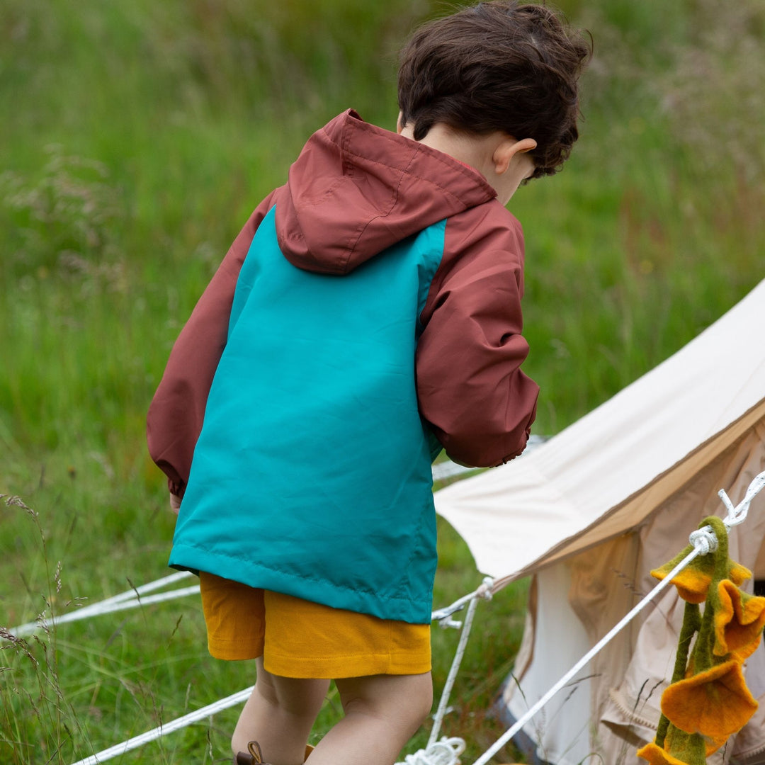 Teal Recycled Waterproof Anorak