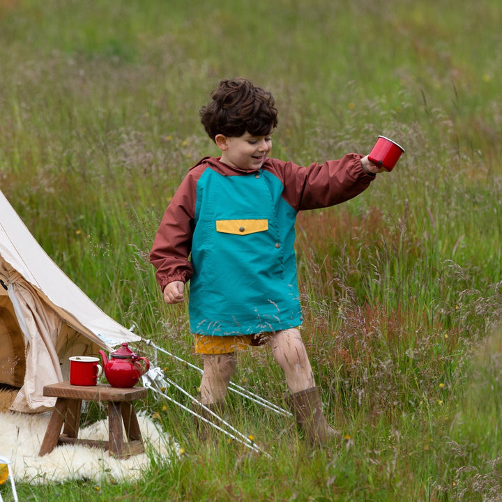 Teal Recycled Waterproof Anorak