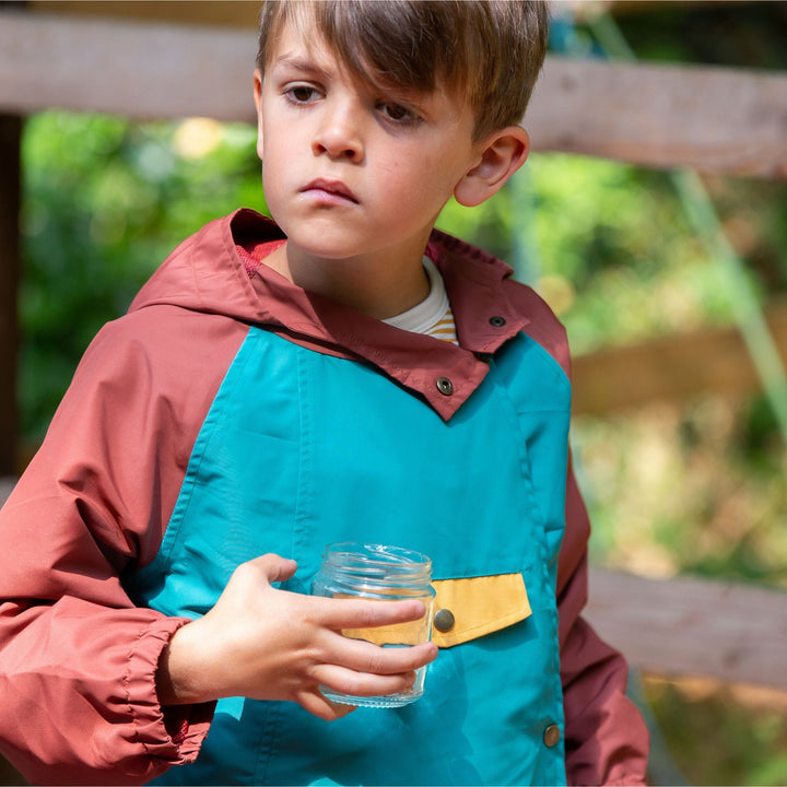 Teal Recycled Waterproof Anorak