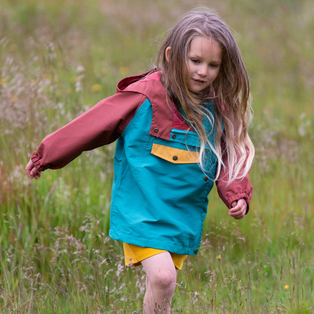 Teal Recycled Waterproof Anorak