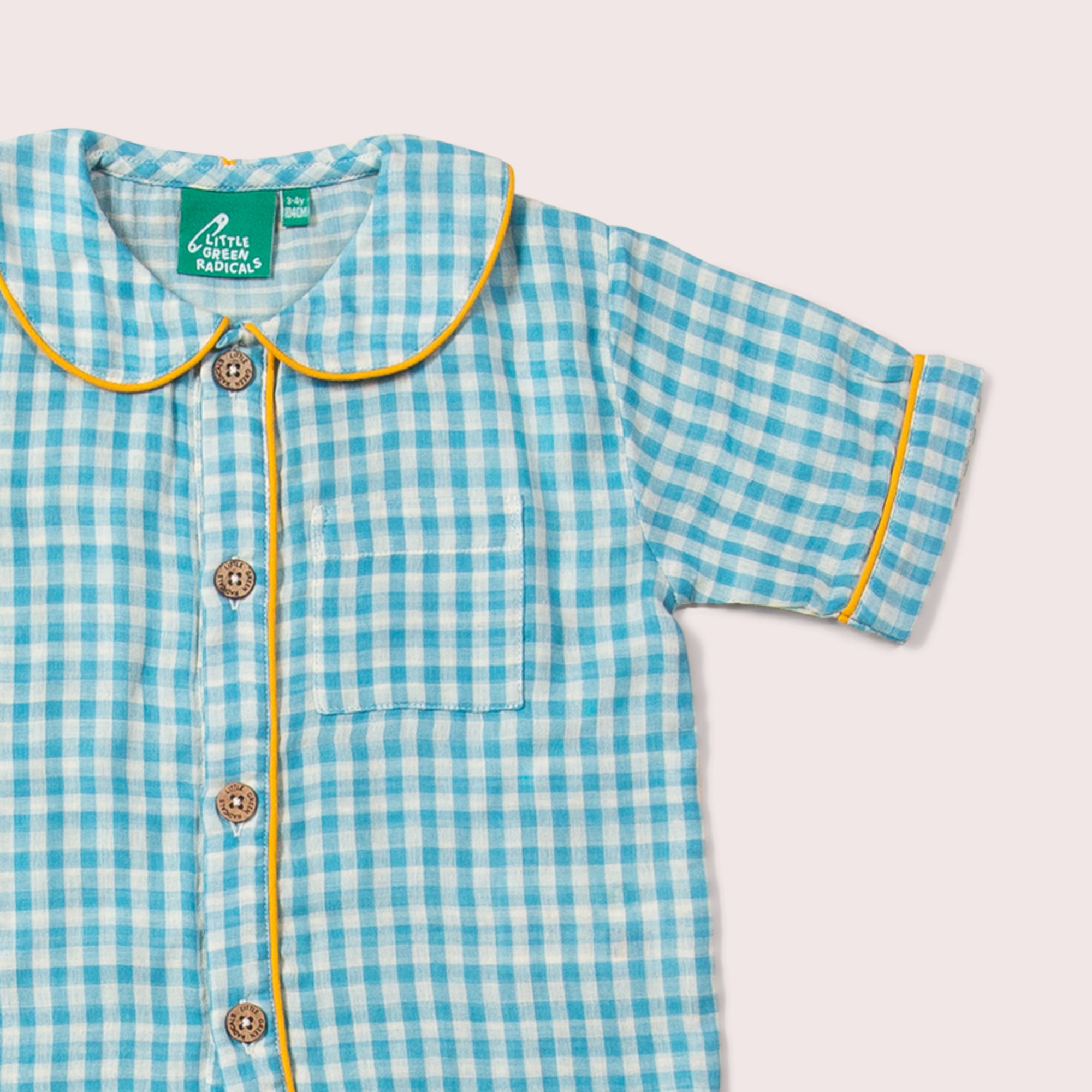 Blue Moon Button Through Pyjama Short Set NOT AVAILABLE for USA/AUS/CAN