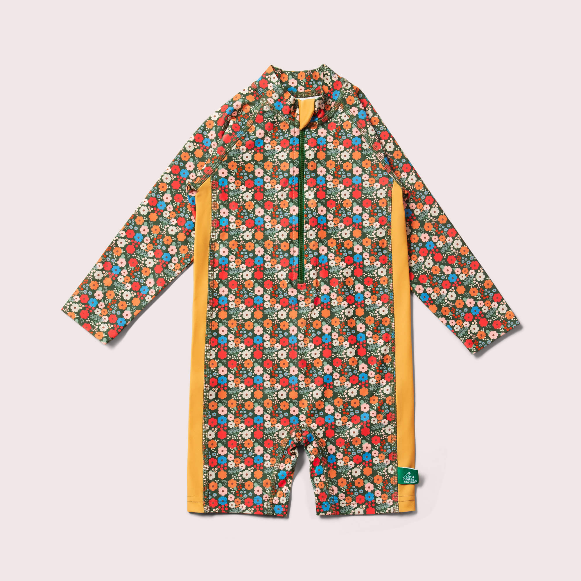 Vintage Flowers UPF 50 Recycled Sunsafe Sunsuit