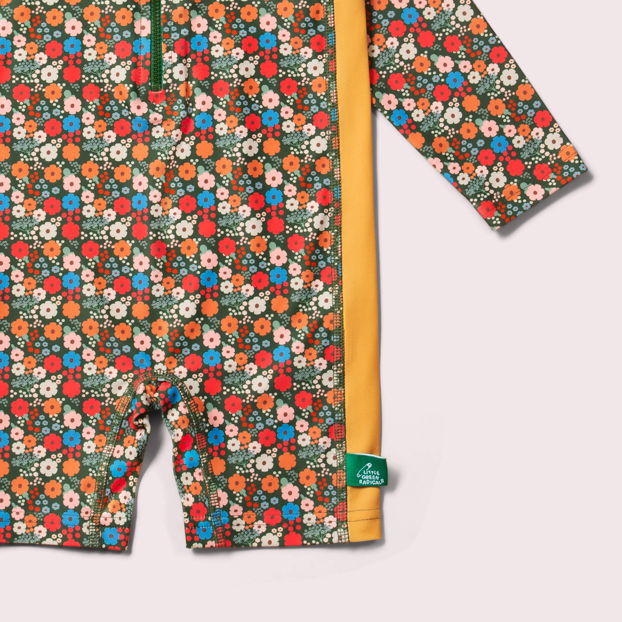 Vintage Flowers UPF 50 Recycled Sunsafe Sunsuit