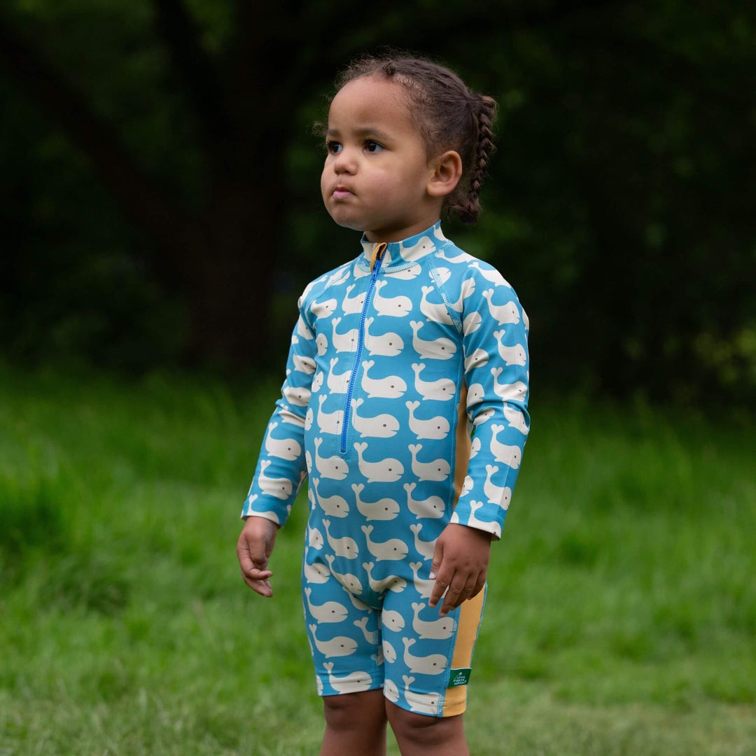 Blue Whales UPF 50 Recycled Sunsafe Sunsuit