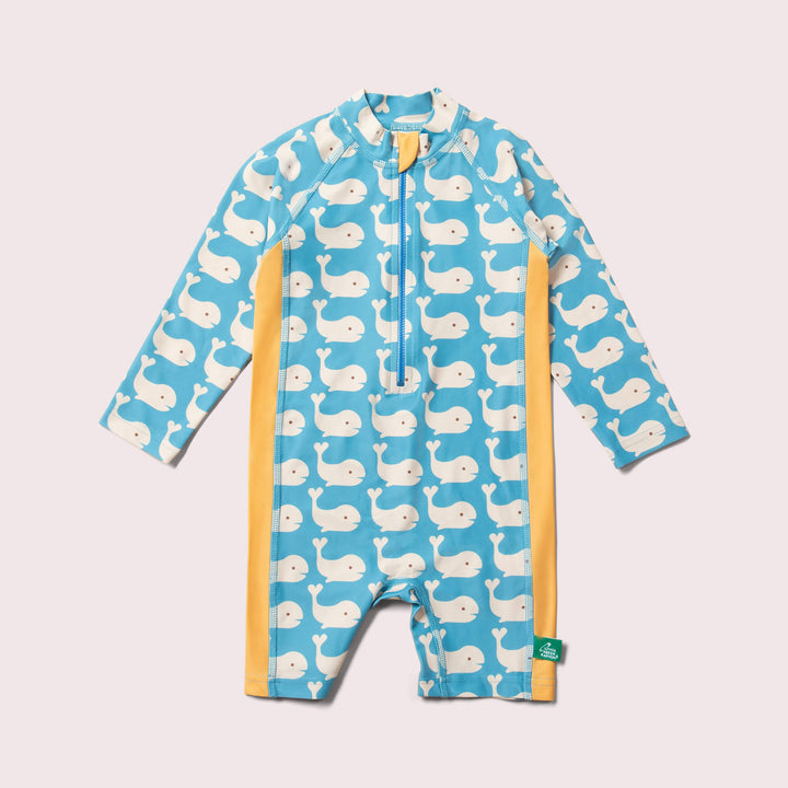 Blue Whales UPF 50 Recycled Sunsafe Sunsuit