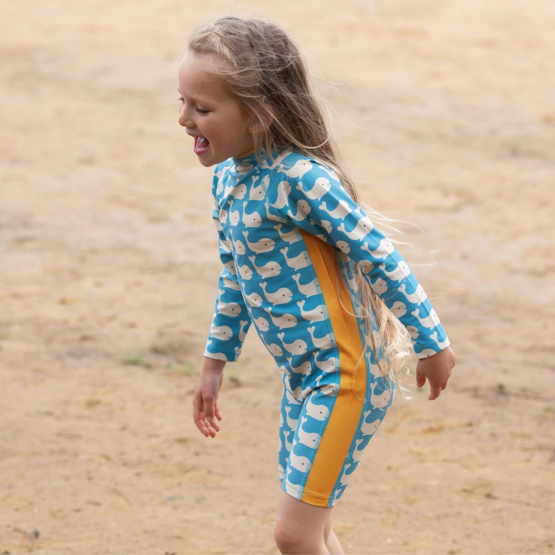 Blue Whales UPF 50 Recycled Sunsafe Sunsuit