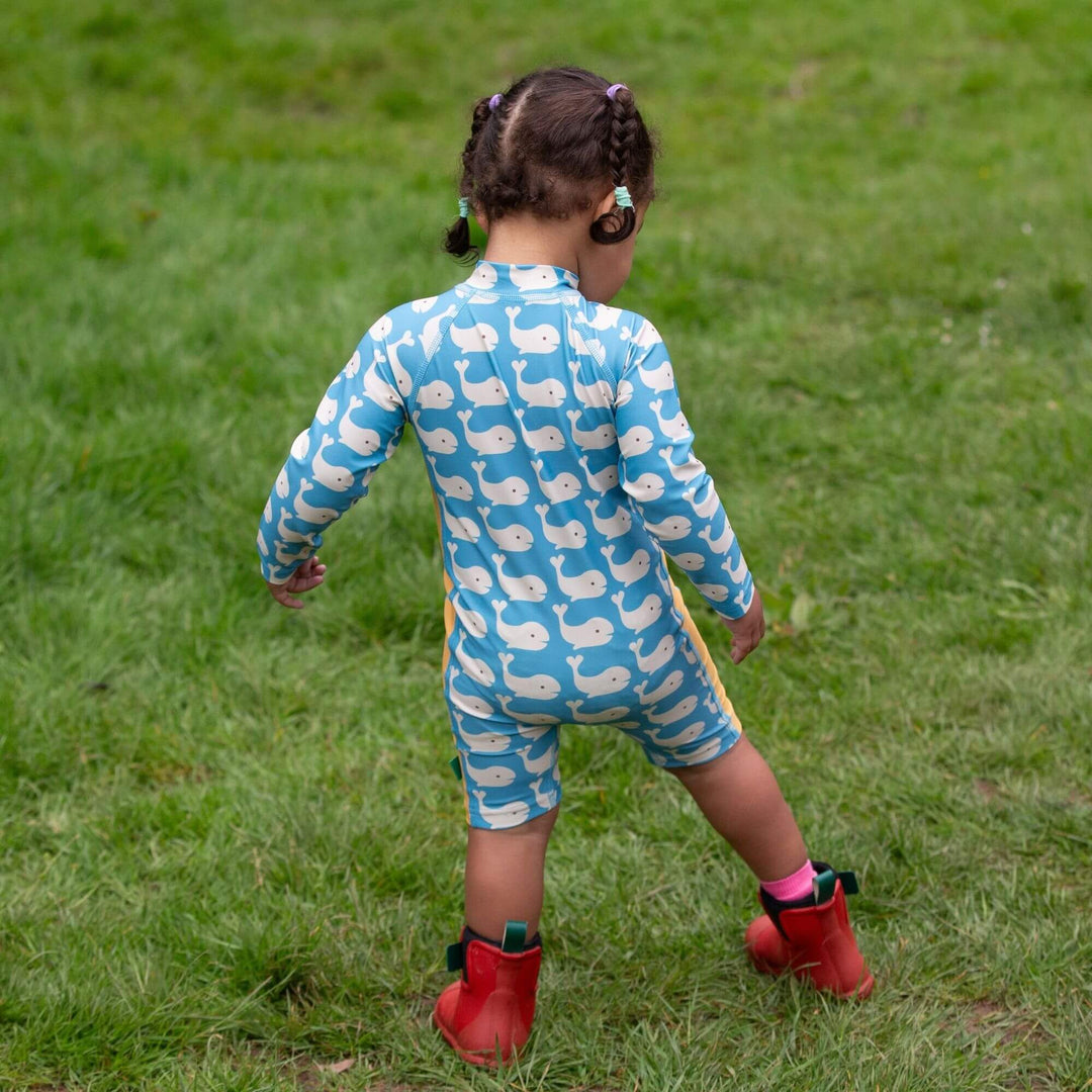 Blue Whales UPF 50 Recycled Sunsafe Sunsuit