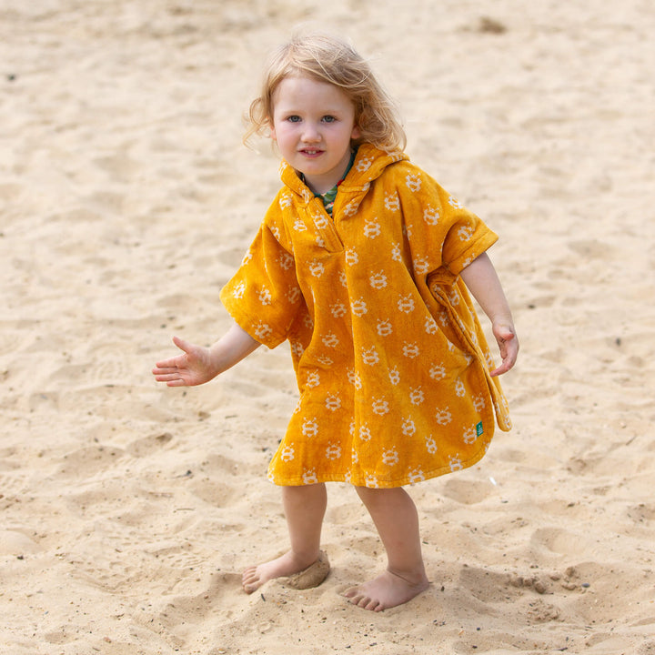 Bees Babies Hooded Beach Poncho Bees / 12-24m