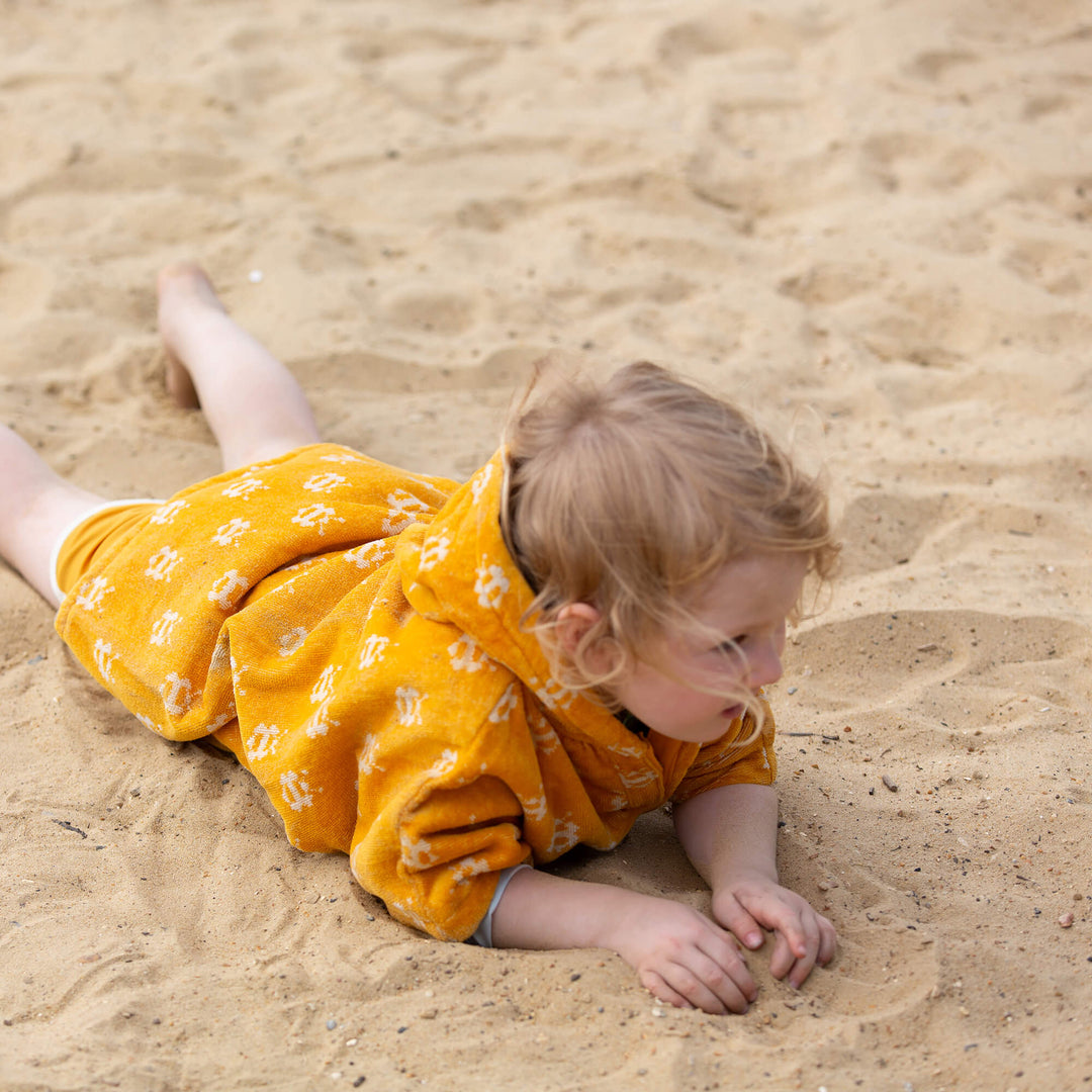 Bees Babies Hooded Beach Poncho Bees / 12-24m