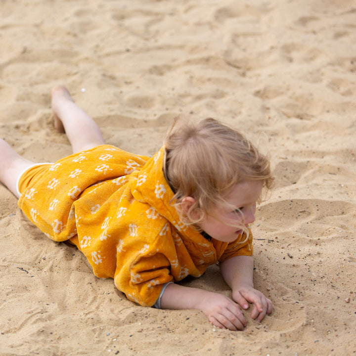 Bees Babies Hooded Beach Poncho Bees / 12-24m