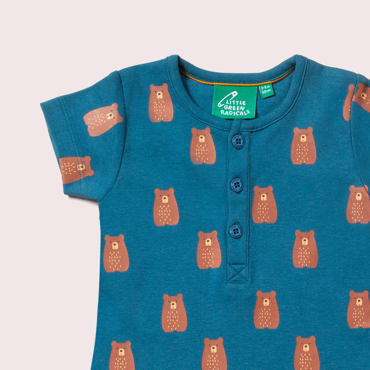 Teddy Bears Organic Romper