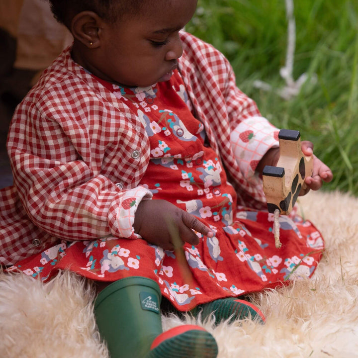 Little Rabbits Ruffle Romper