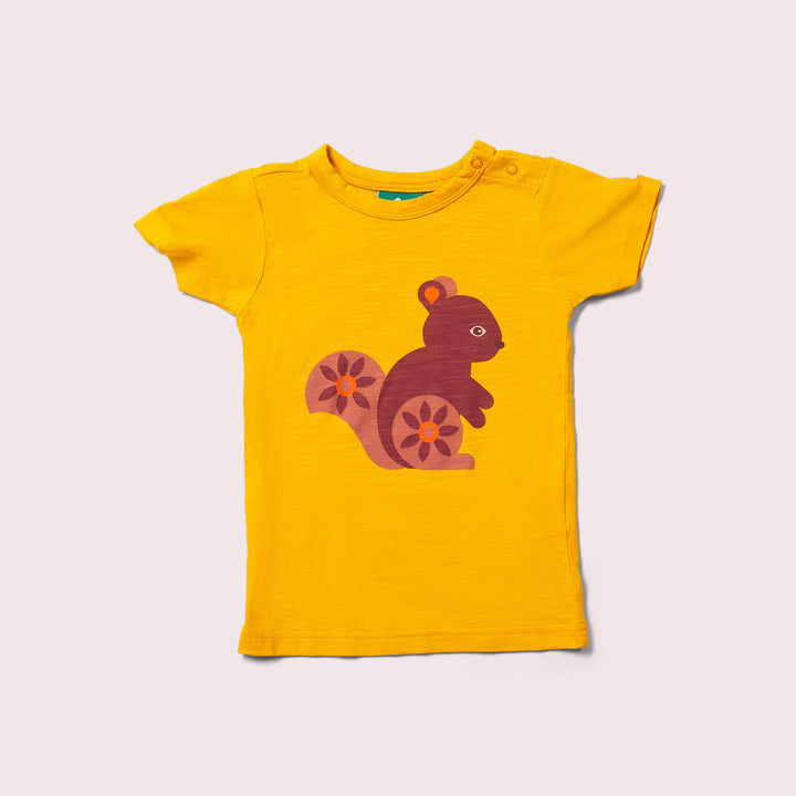 Golden Squirrel Short Sleeve T Shirt