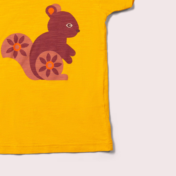 Golden Squirrel Short Sleeve T Shirt