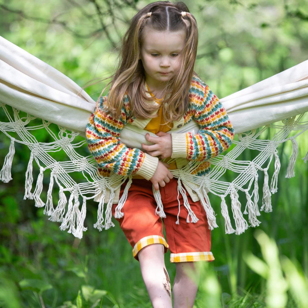 From One To Another Rainbow Days Knitted Cardigan