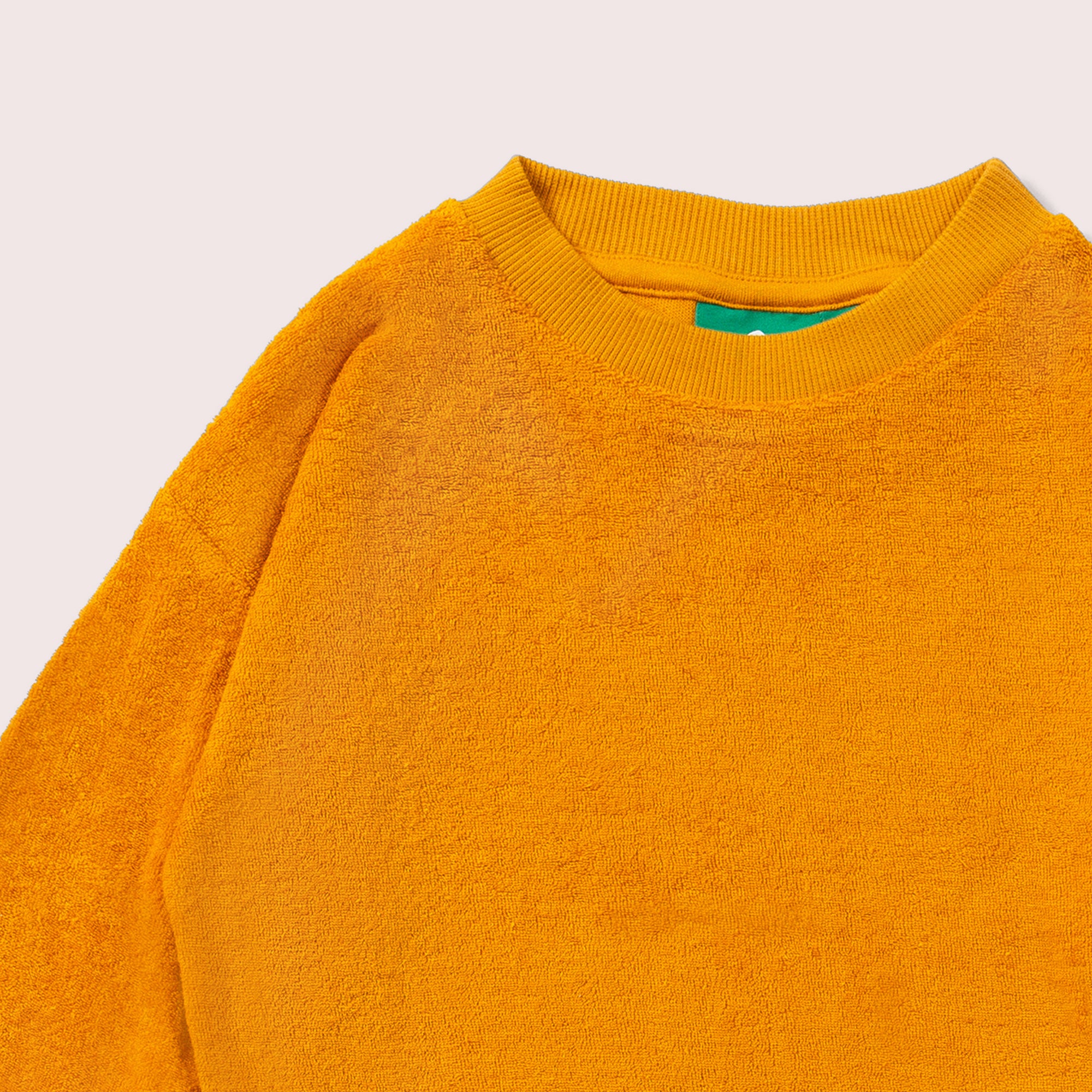 Gold Towelling Jumper