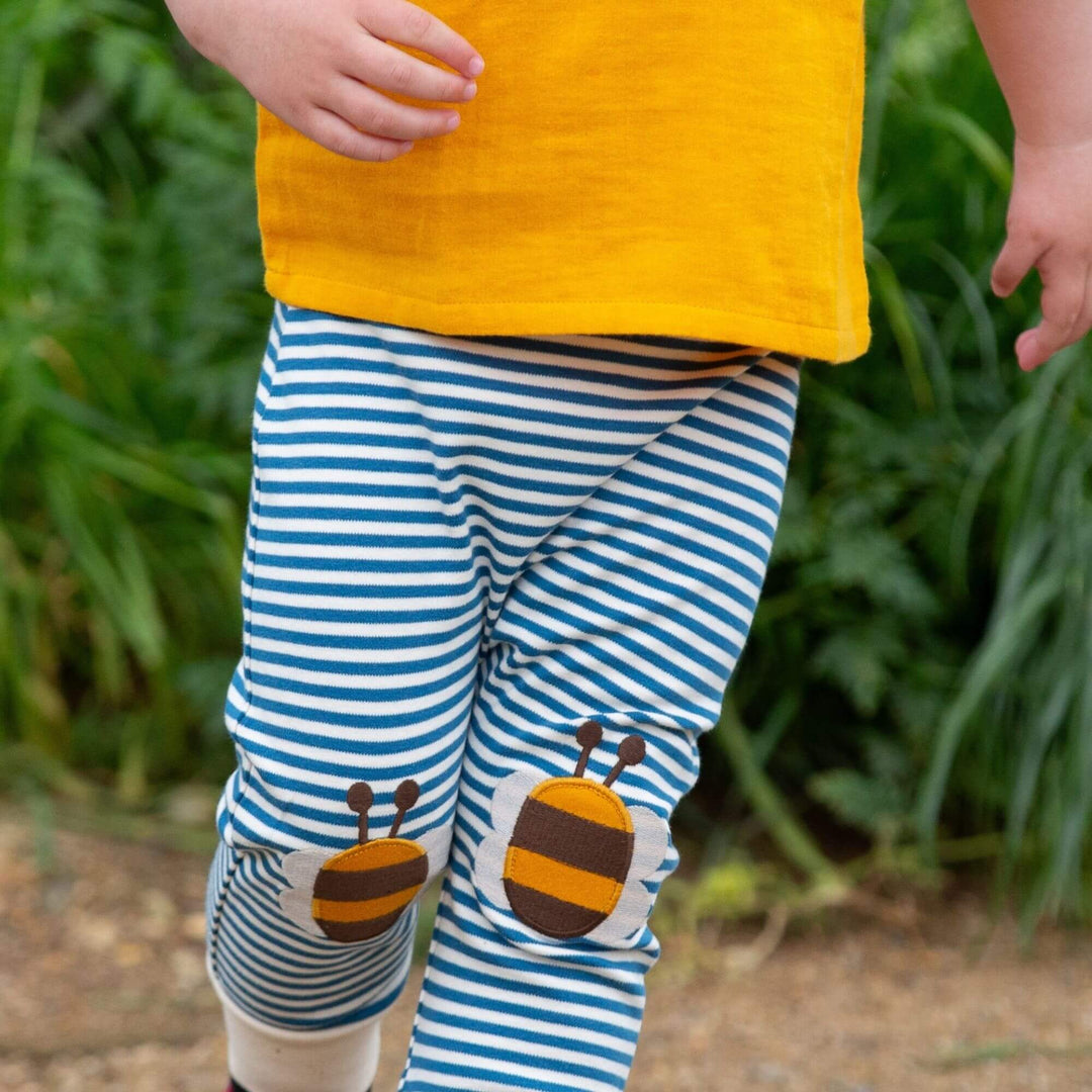 Bees Knees Patch Striped Joggers