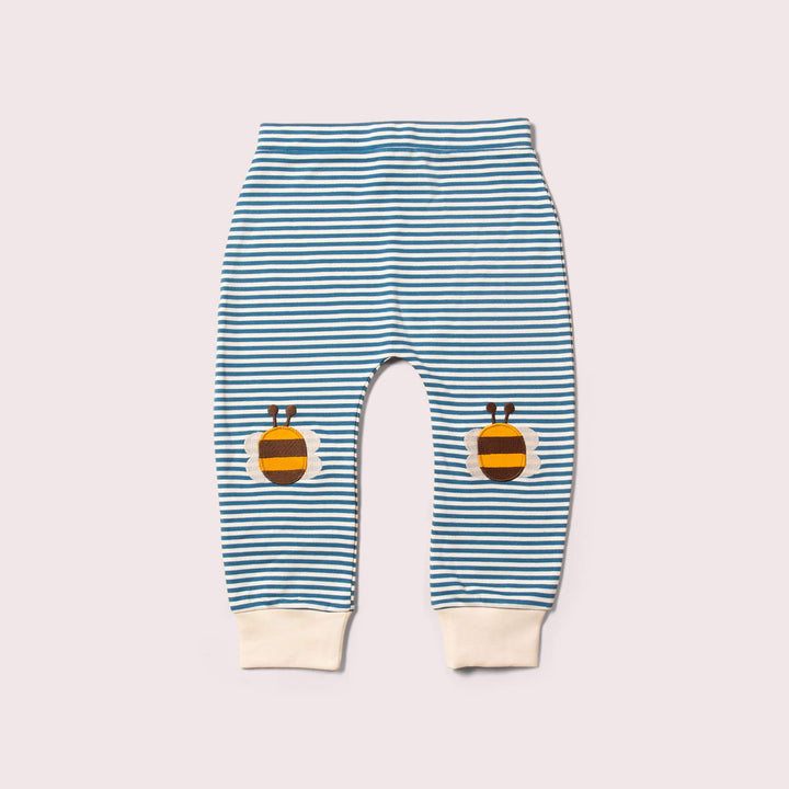 Bees Knees Patch Striped Joggers