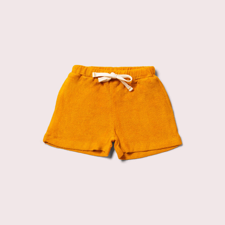 Gold Towelling Shorts