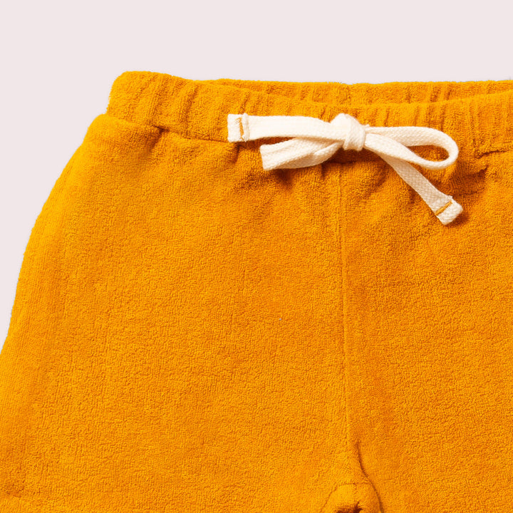 Gold Towelling Shorts