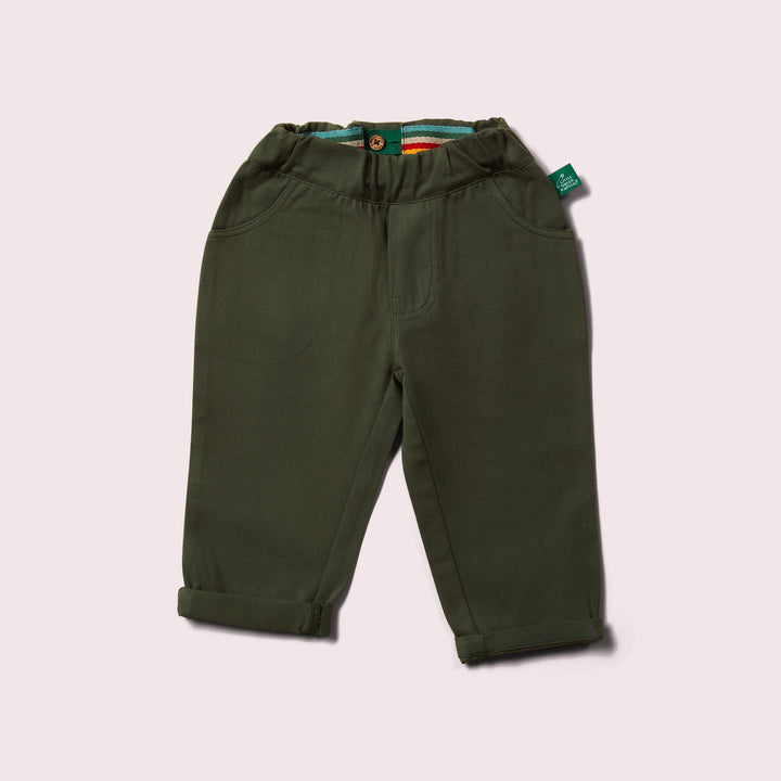 Forest Green Pocket Trousers