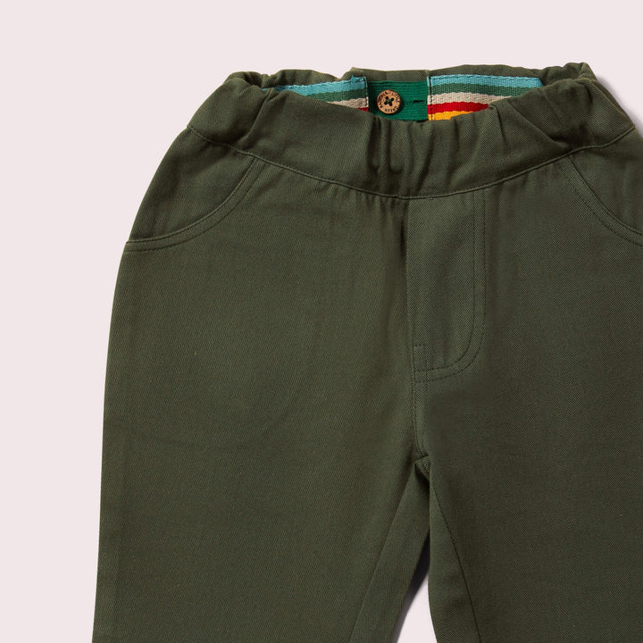 Forest Green Pocket Trousers