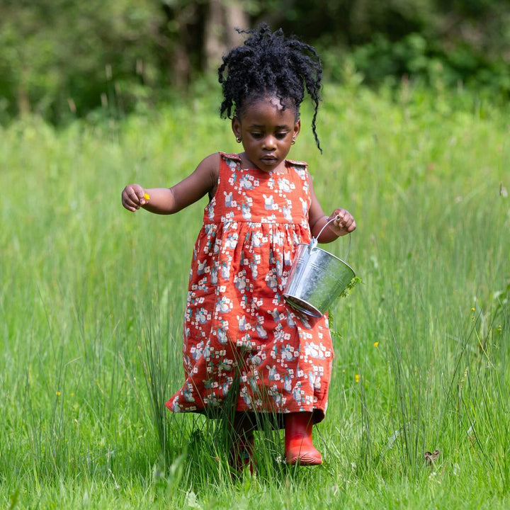 Little Rabbits Reversible Pinny Dress