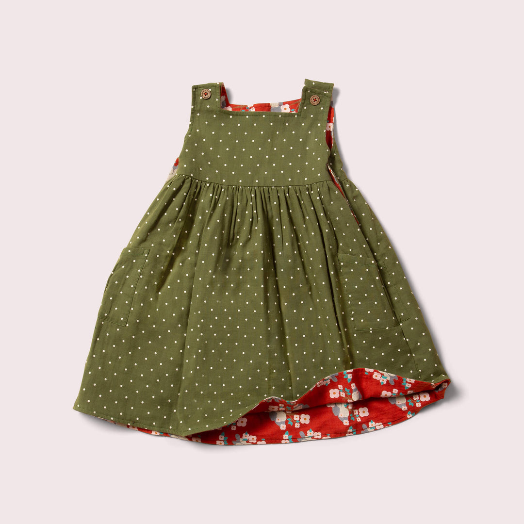 Little Rabbits Reversible Pinny Dress