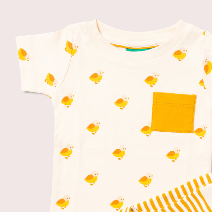Little Ducks Organic T Shirt & Jogger Playset