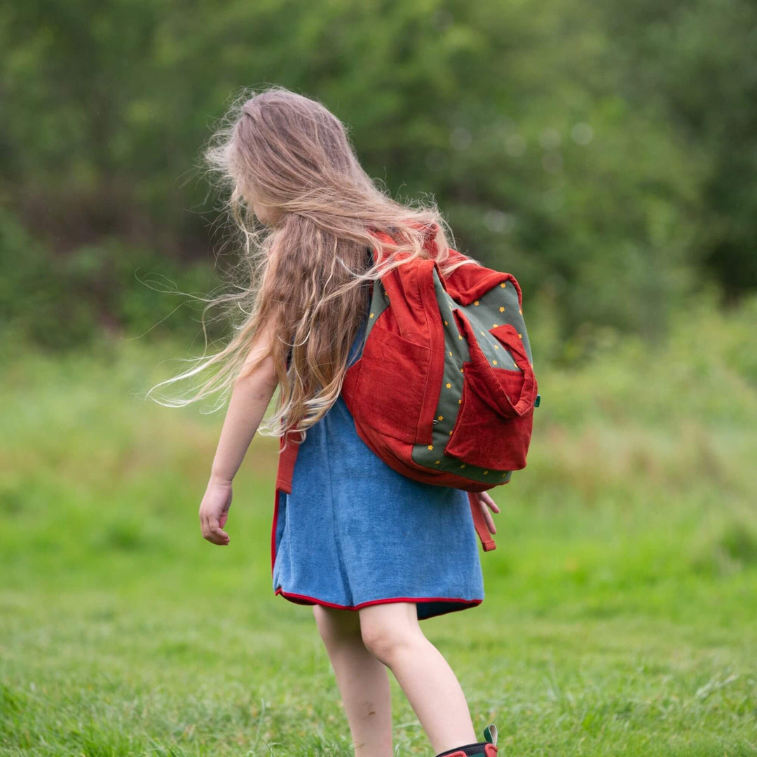 Yellow Stars Kids Ready For Adventure Backpack